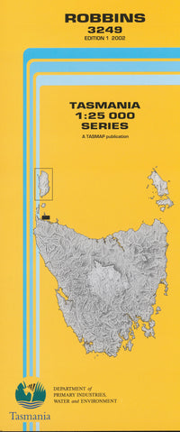 Cover of Robbins 3249 1:25 000 map
