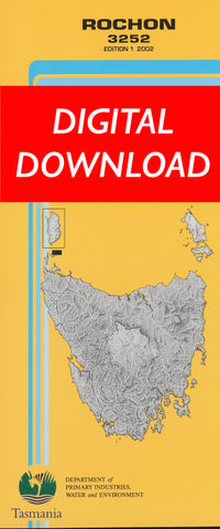 Cover of digital Rochon 3252 1:25 000 map