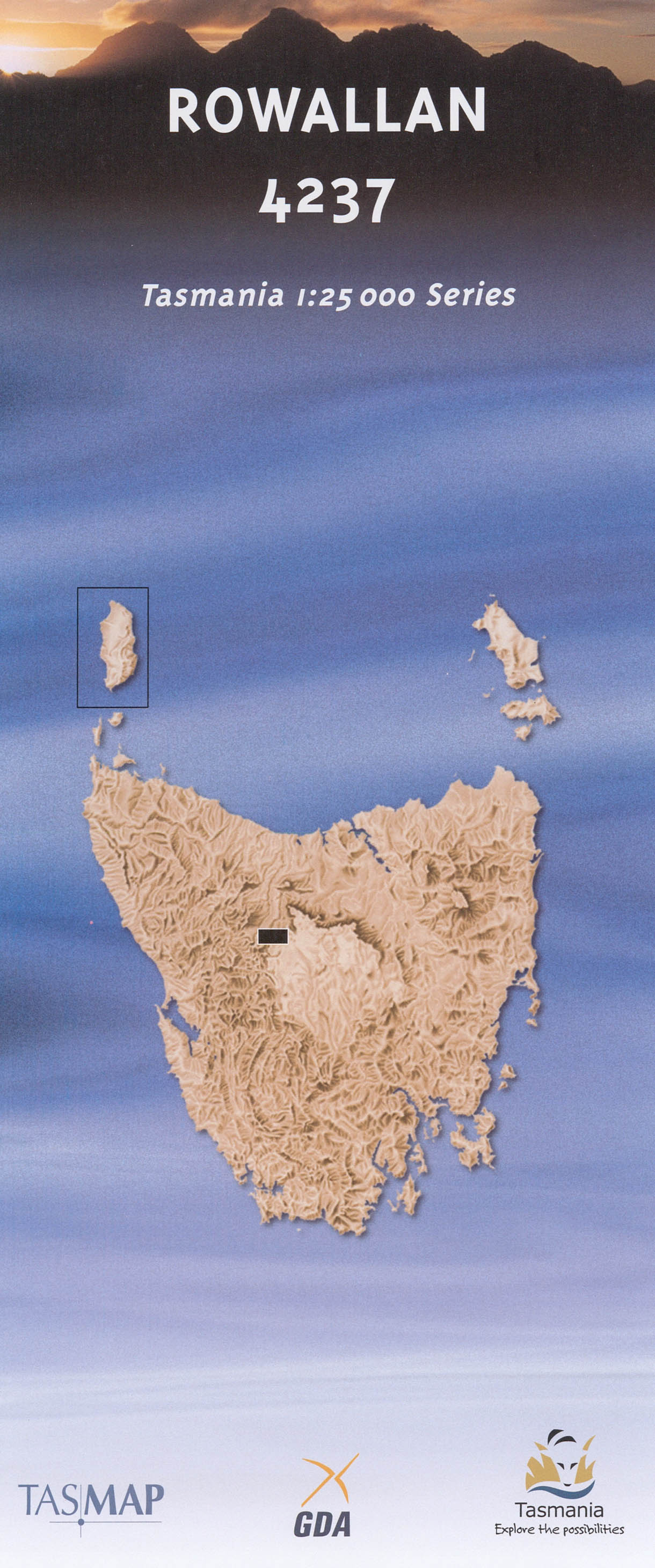 Cover of Rowallan 4237 1:25 000 map