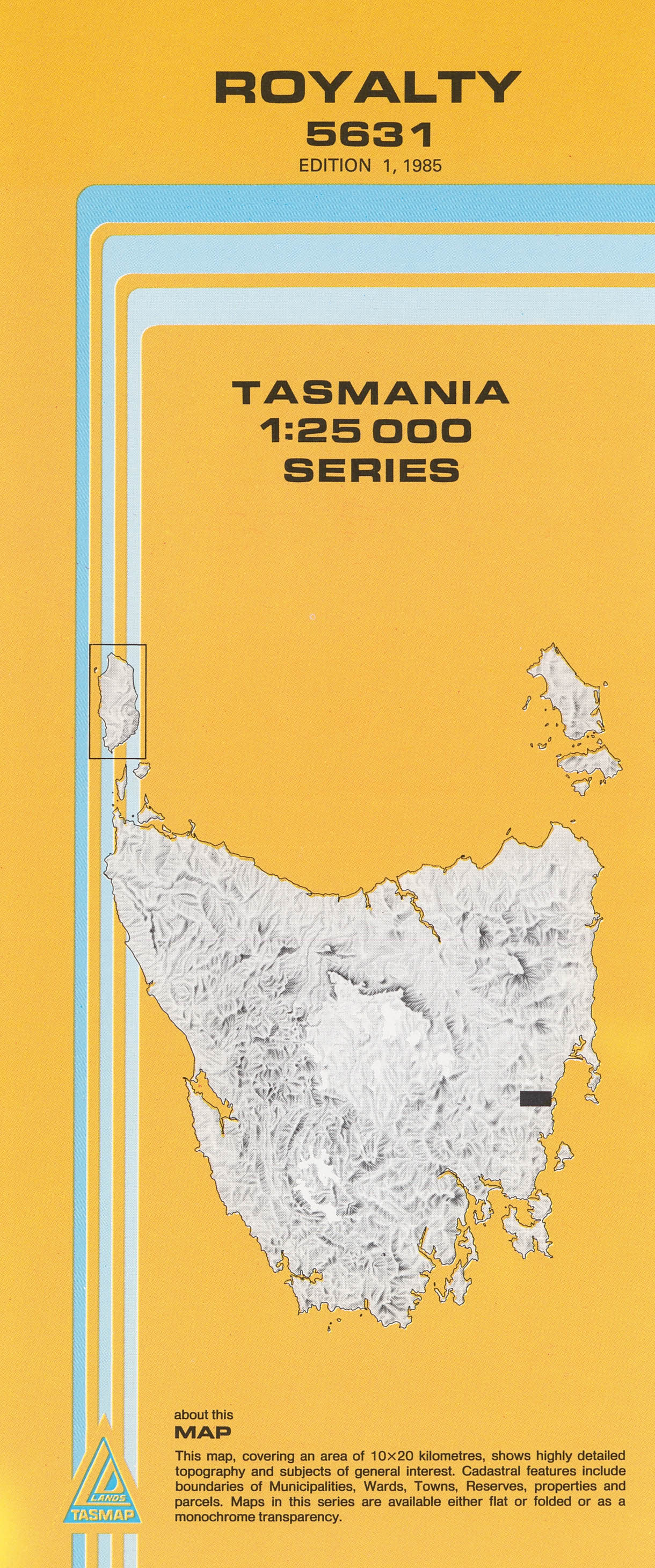 Cover of Royalty 5631 1:25 000 map