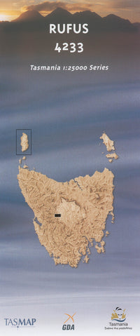 Cover of Rufus 4233 1:25 000 map