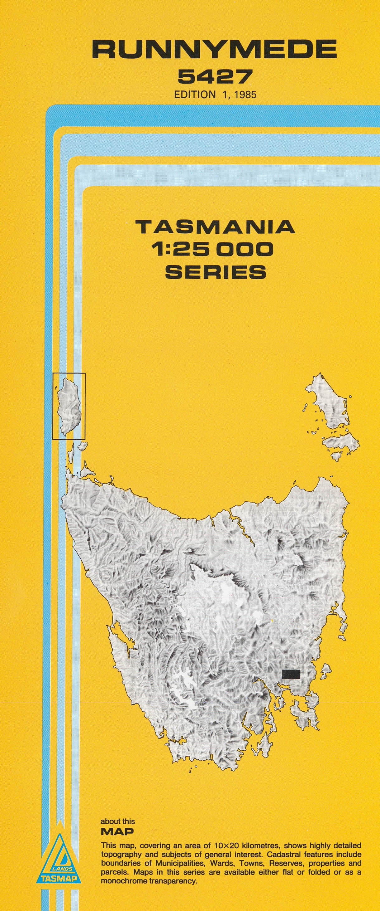 Cover of Runnymede 5427 1:25 000 map