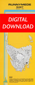 Cover of digital Runnymede 5427 1:25 000 map
