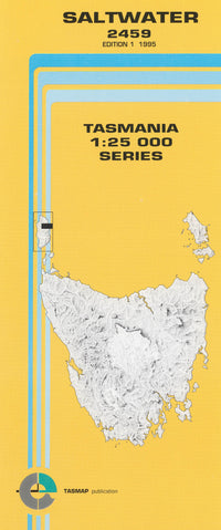 Cover of Saltwater 2459 1:25 000 map
