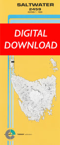 Cover of digital Saltwater 2459 1:25 000 map