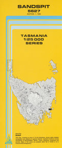 Cover of digital Sandspit 5627 1:25 000 map