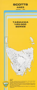 Cover of Scotts 4423 1:25 000 map