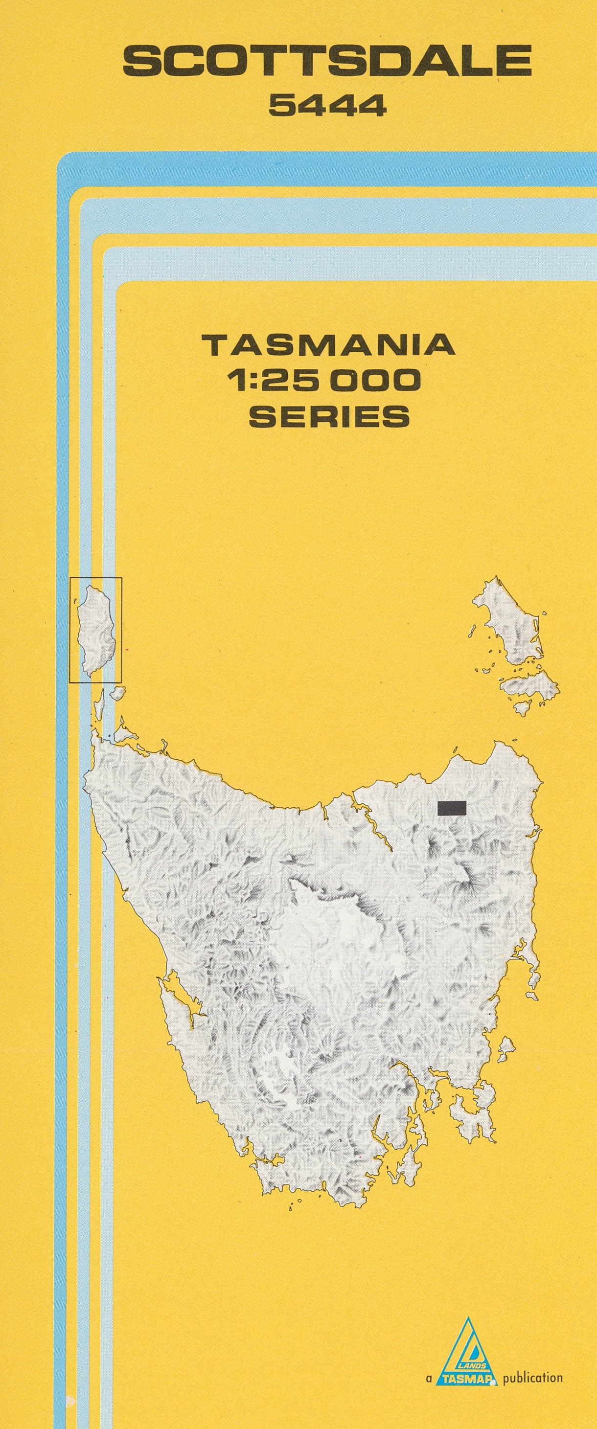 Cover of Scottsdale 5444 1:25 000 map