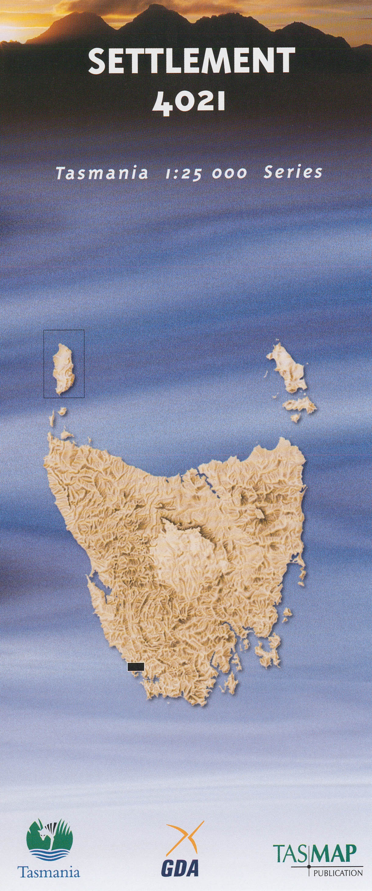 Cover of Settlement 4021 1:25 000 map