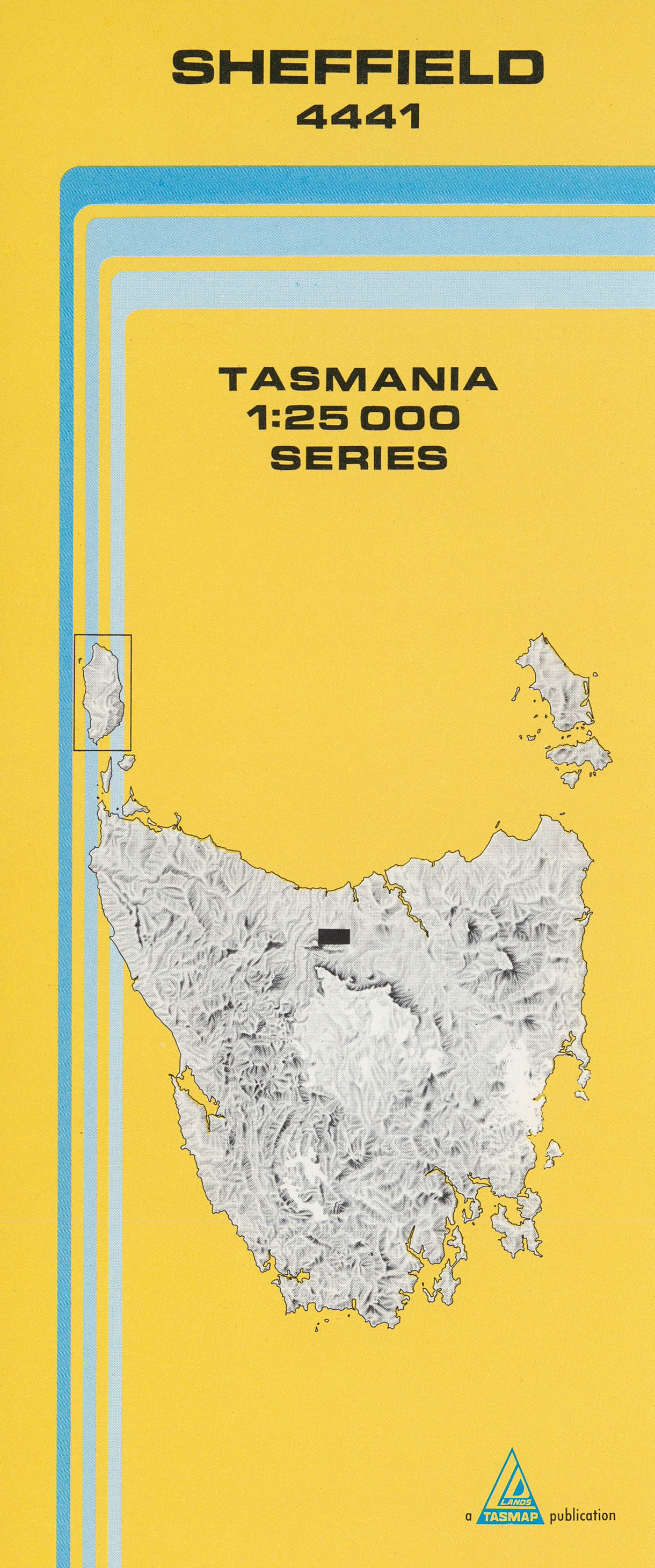 Cover of Sheffield 4441 1:25 000 map