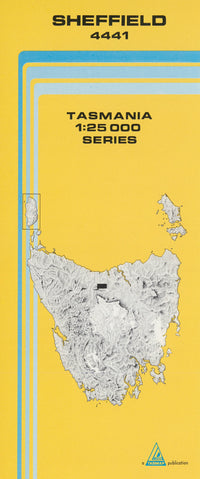 Cover of Sheffield 4441 1:25 000 map