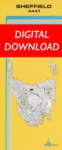 Cover of digital Sheffield 4441 1:25 000 map
