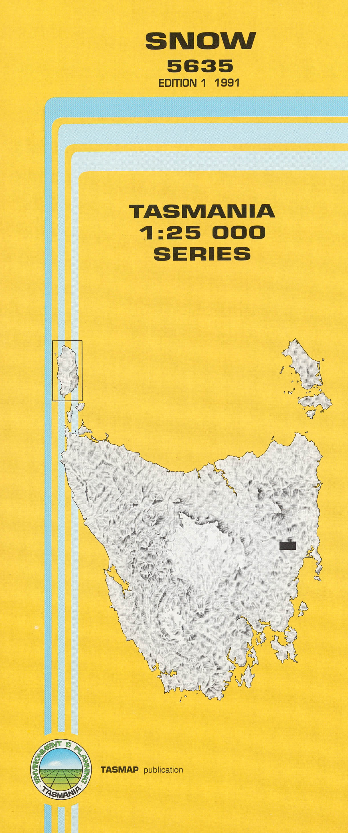 Cover of Snow 5635 1:25 000 map
