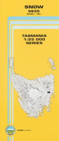 Cover of Snow 5635 1:25 000 map