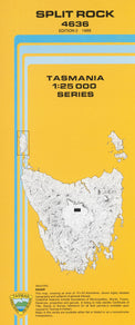 Cover of Split Rock 4636 1:25 000 map