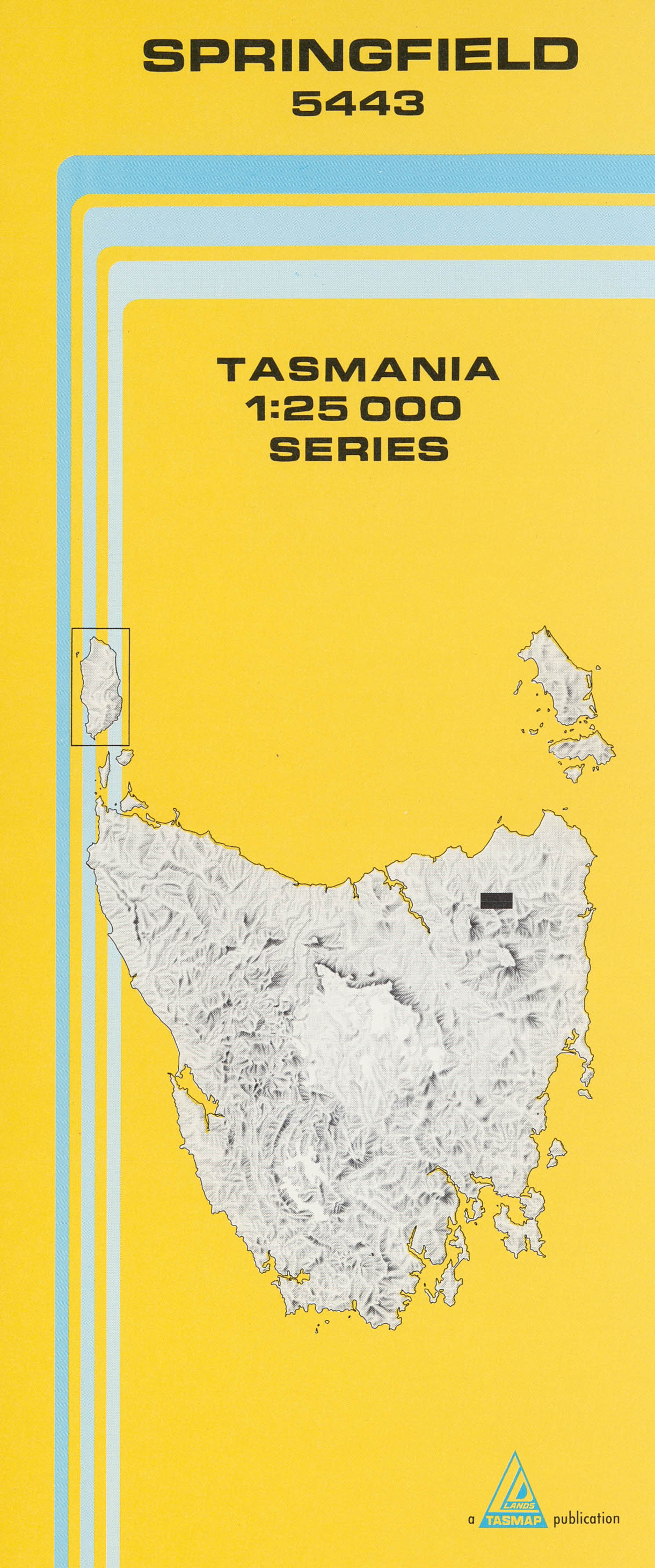 Cover of Springfield 5443 1:25 000 map