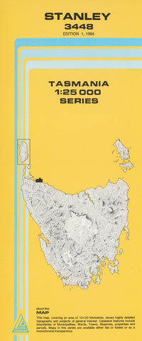 Cover of Stanley 3448 1:25 000 map