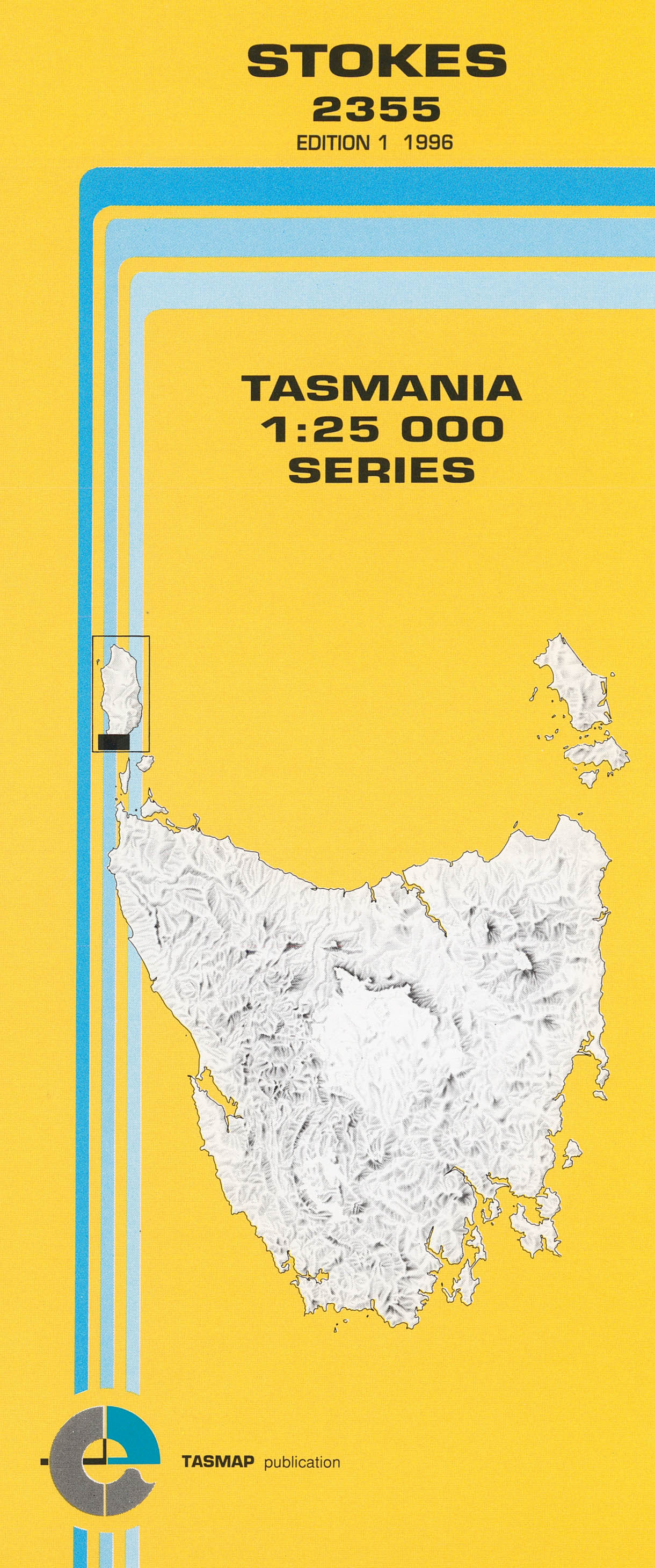 Cover of Stokes 2355 1:25 000 map