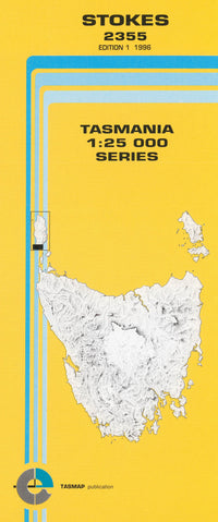 Cover of Stokes 2355 1:25 000 map