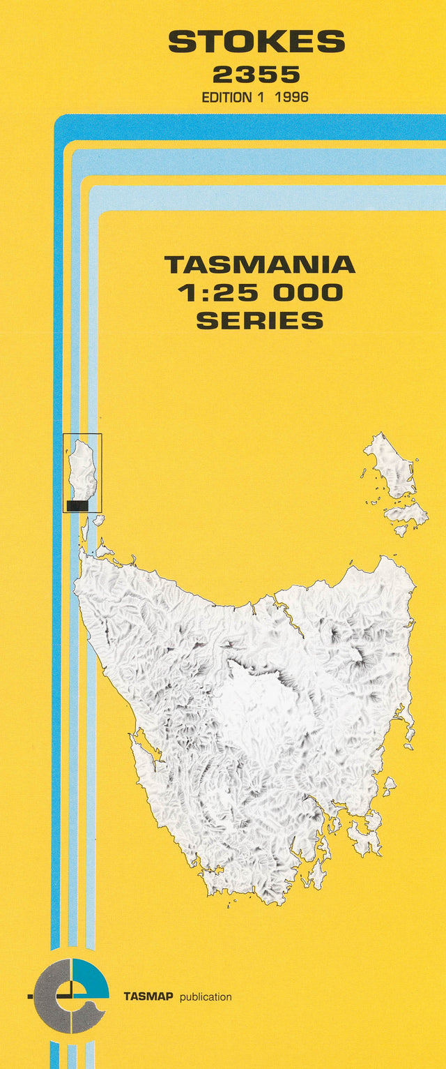Cover of Stokes 2355 1:25 000 map
