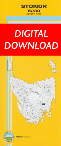 Cover of digital Stonor 5230 1:25 000 map