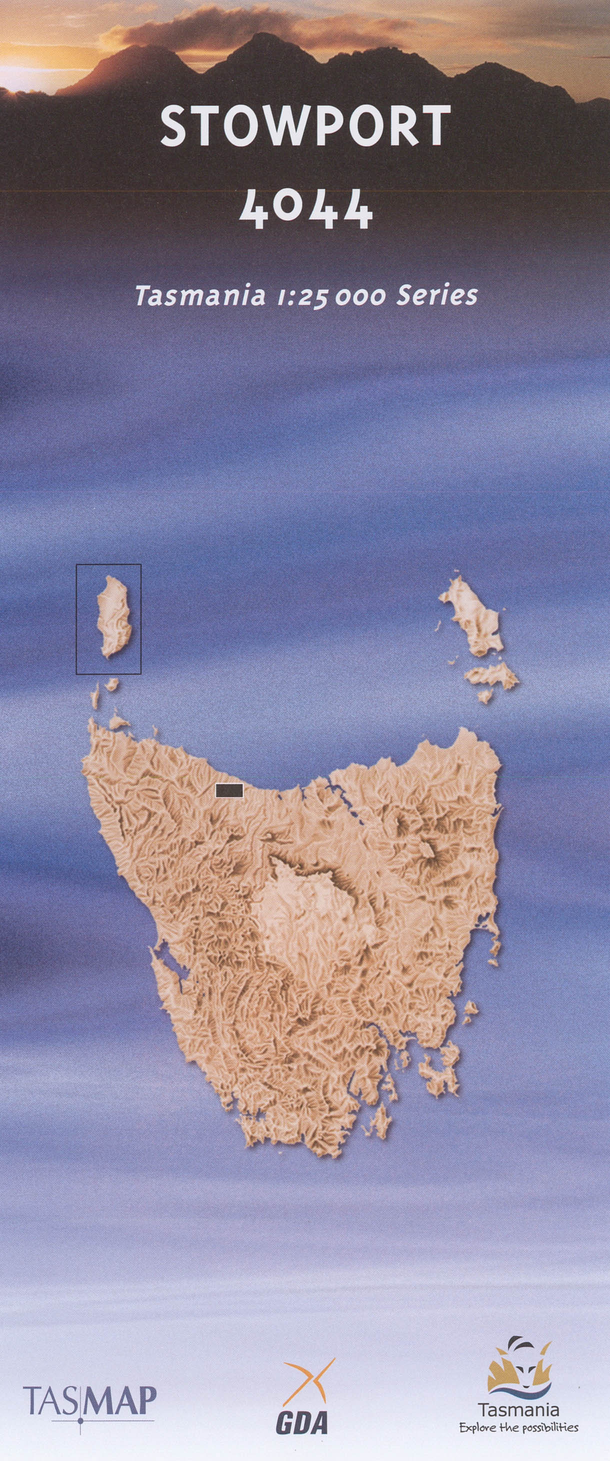 Cover of Stowport 4044 1:25 000 map