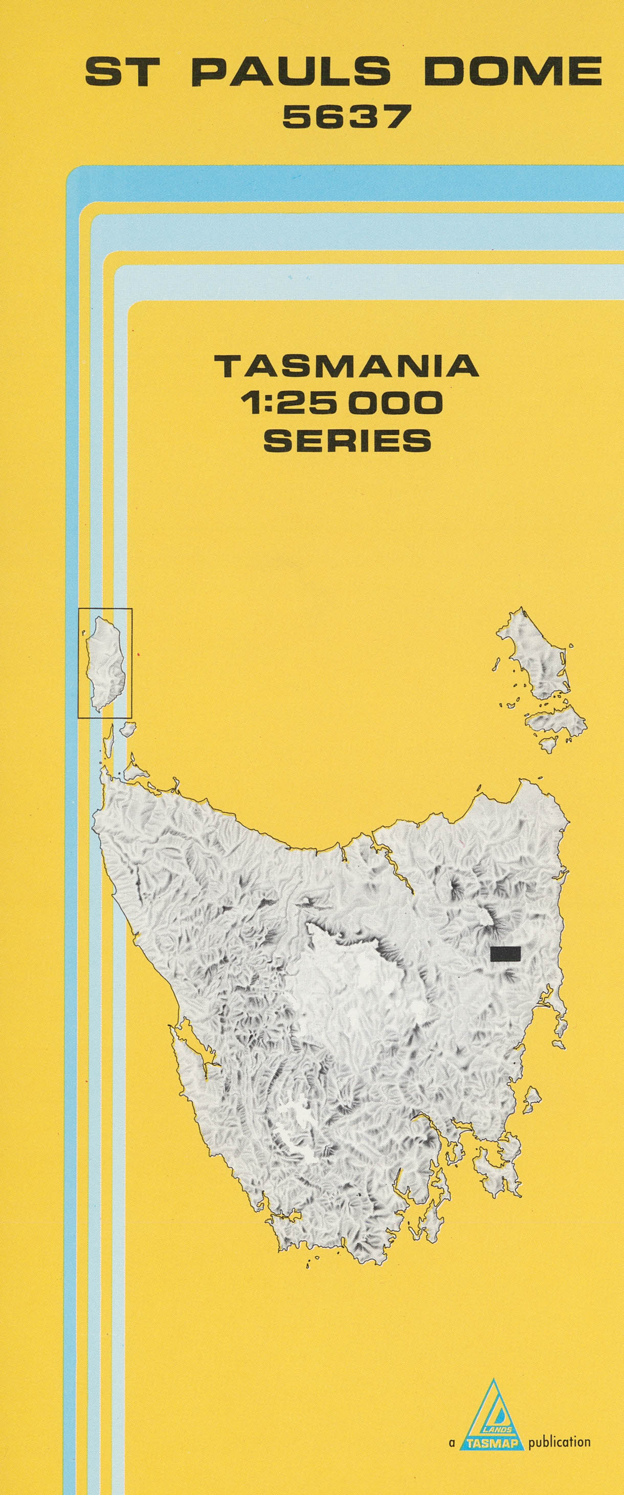 Cover of St Pauls Dome 5637 1:25 000 map