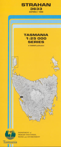 Cover of Strahan 3633 1:25 000 map