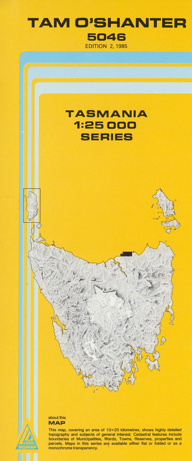 Cover of Tam O'Shanter 5046 1:25 000 map