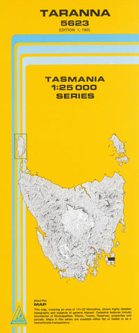Cover of Taranna 5623 1:25 000 map