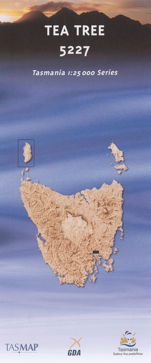 Cover of Tea Tree 5227 1:25 000 map