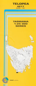 Cover of Telopea 4217 1:25 000 map