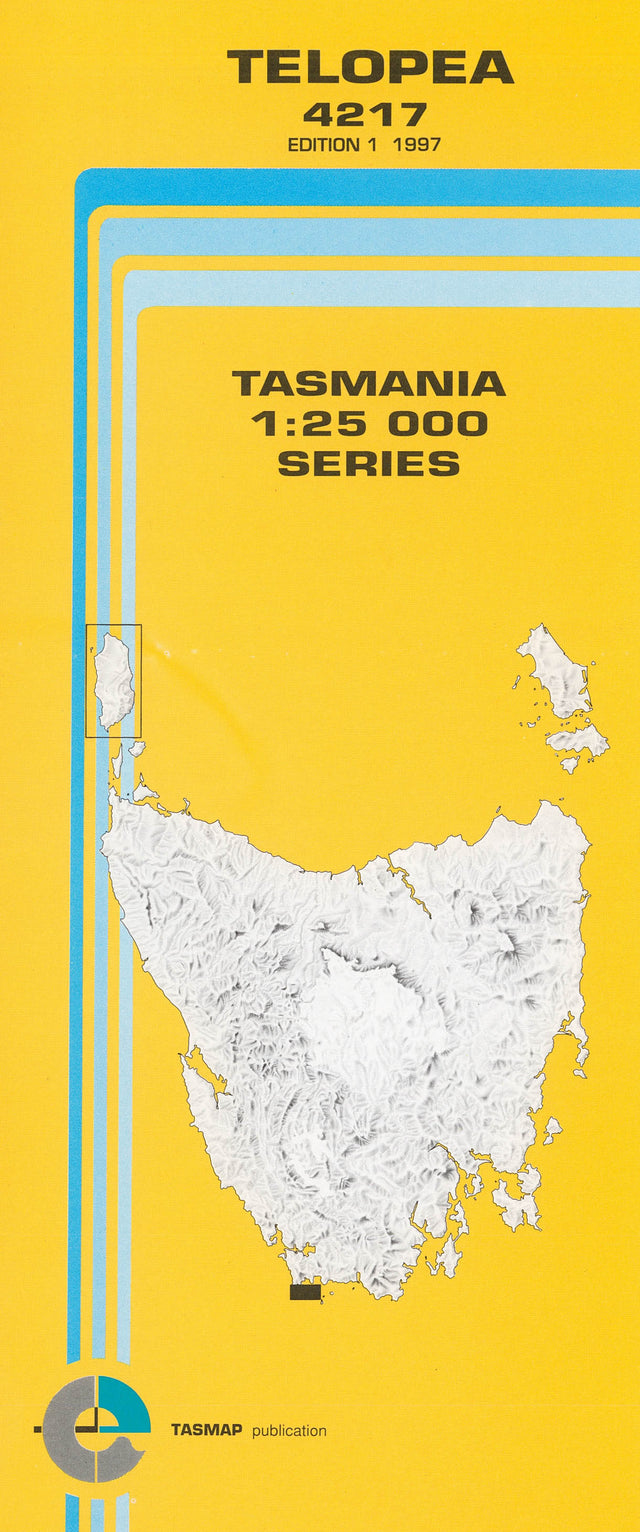 Cover of Telopea 4217 1:25 000 map