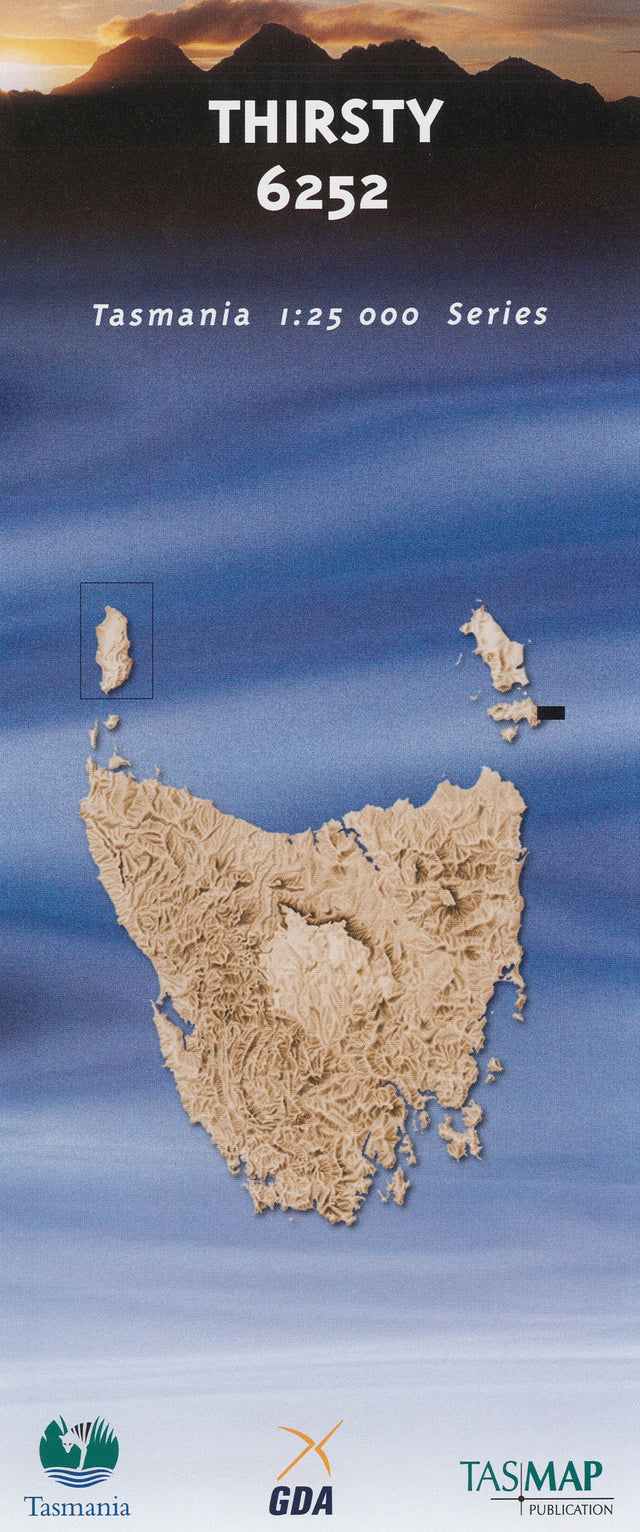 Cover of Thirsty 6252 1:25 000 map