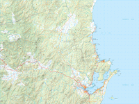 Thumbnail of Bay of Fires TJ10 1:50 000 Series map