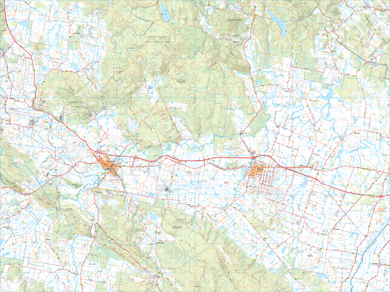Thumbnail of Meander Valley TK07 1:50 000 Series map