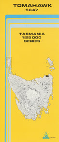Cover of Tomahawk 5647 1:25 000 map