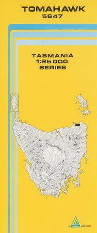 Cover of Tomahawk 5647 1:25 000 map