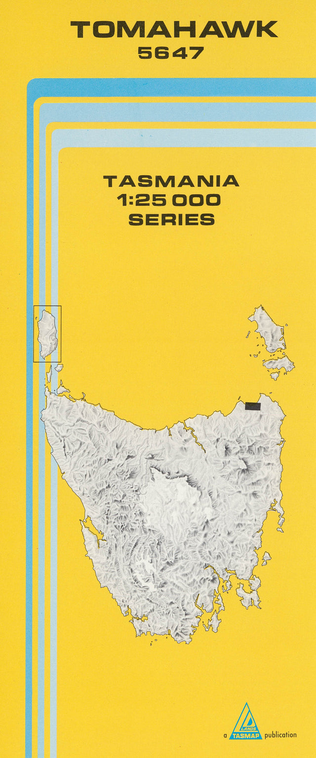 Cover of Tomahawk 5647 1:25 000 map