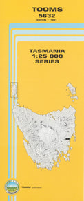 Cover of Tooms 5632 1:25 000 map