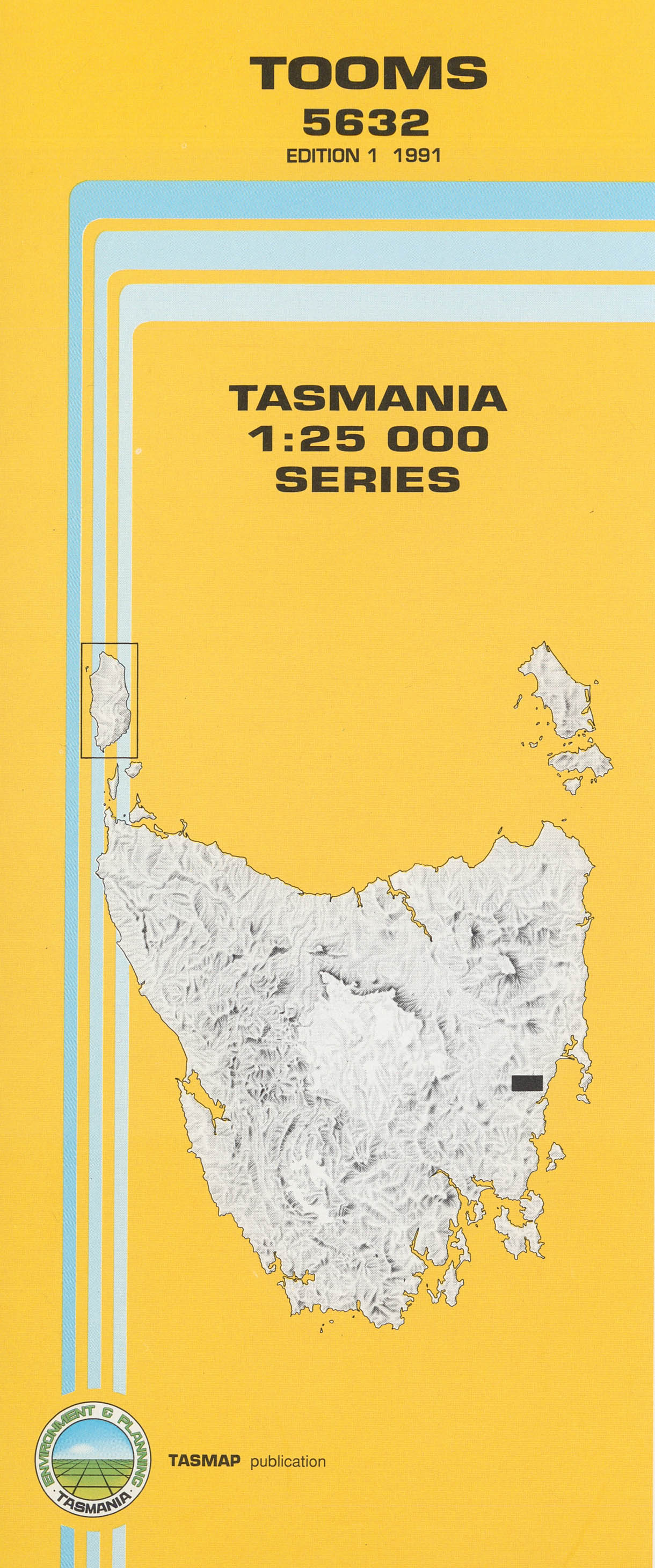 Cover of Tooms 5632 1:25 000 map