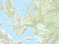 Thumbnail of Lake Pedder TQ06 1:50 000 Series map