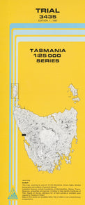 Cover of Trial 3435 1:25 000 map