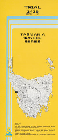 Cover of Trial 3435 1:25 000 map