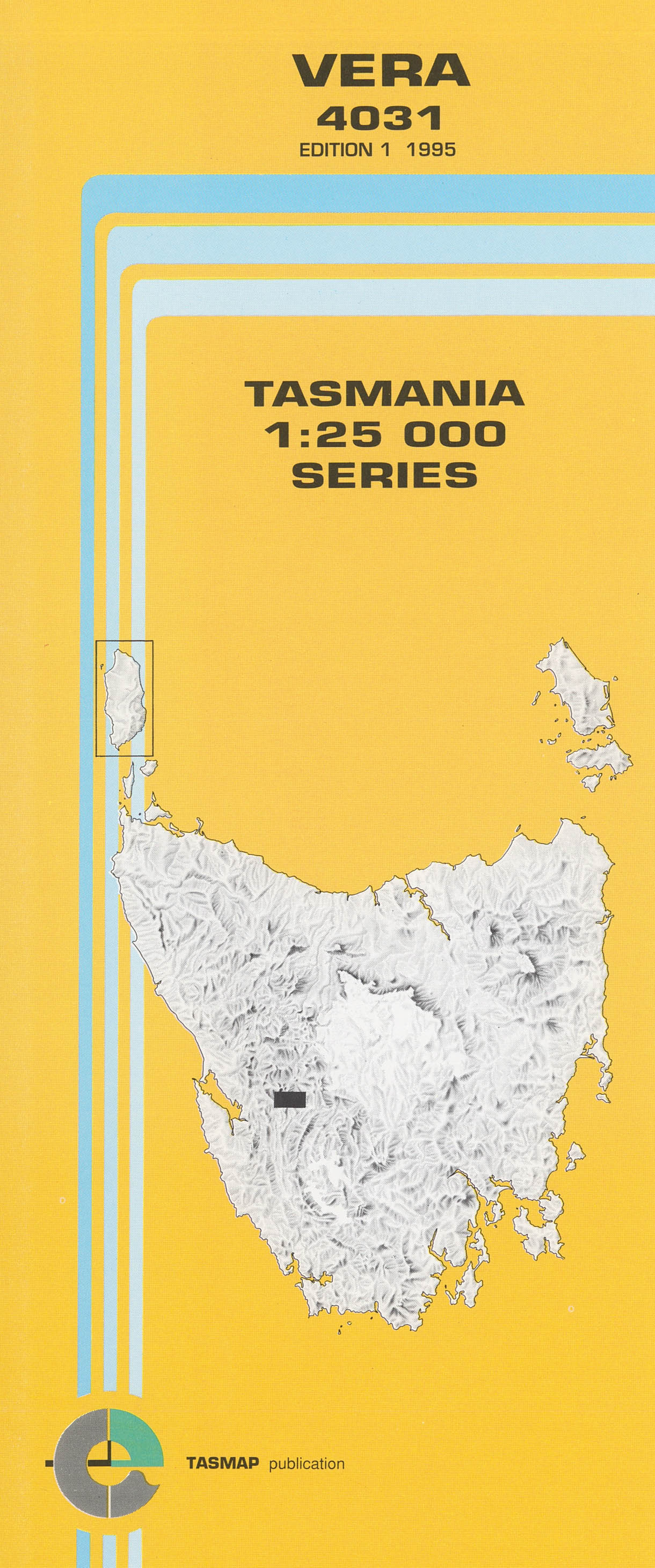 Cover of Vera 4031 1:25 000 map