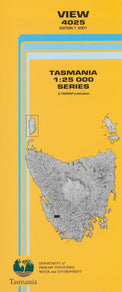 Cover of View 4025 1:25 000 map