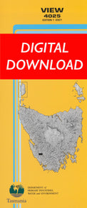 Cover of digital View 4025 1:25 000 map