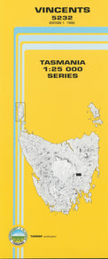 Cover of Vincents 5232 1:25 000 map
