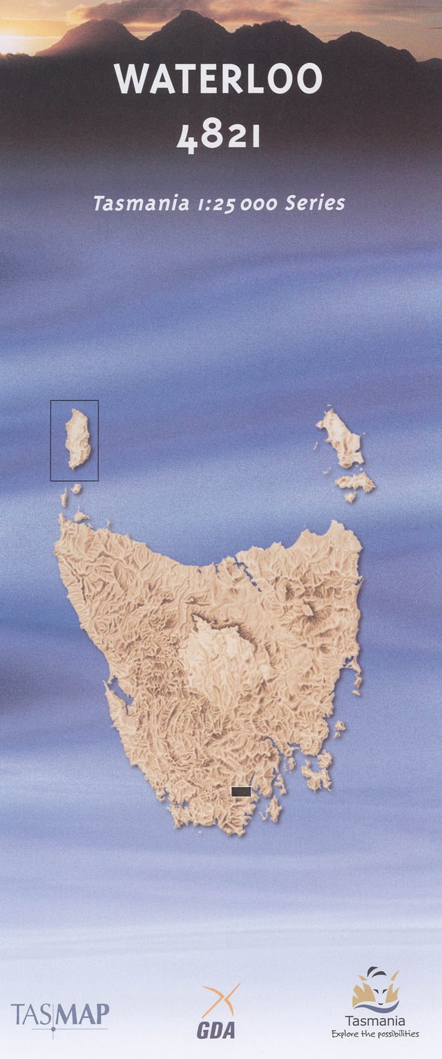 Cover of Waterloo 4821 1:25 000 map