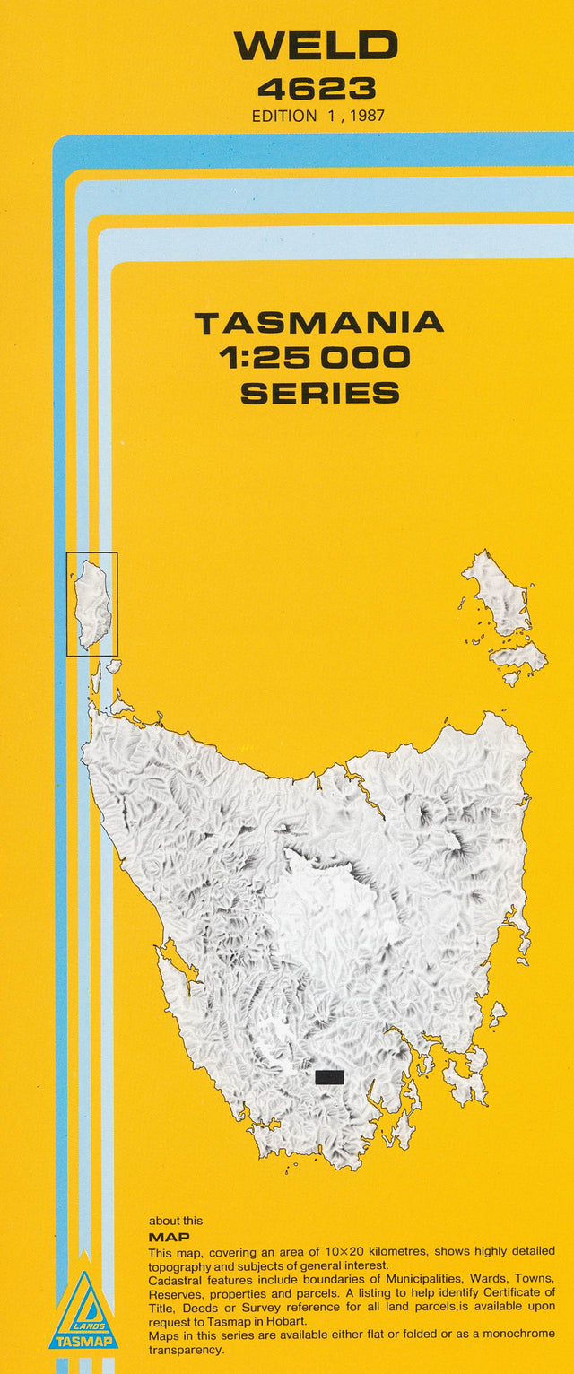 Cover of Weld 4623 1:25 000 map